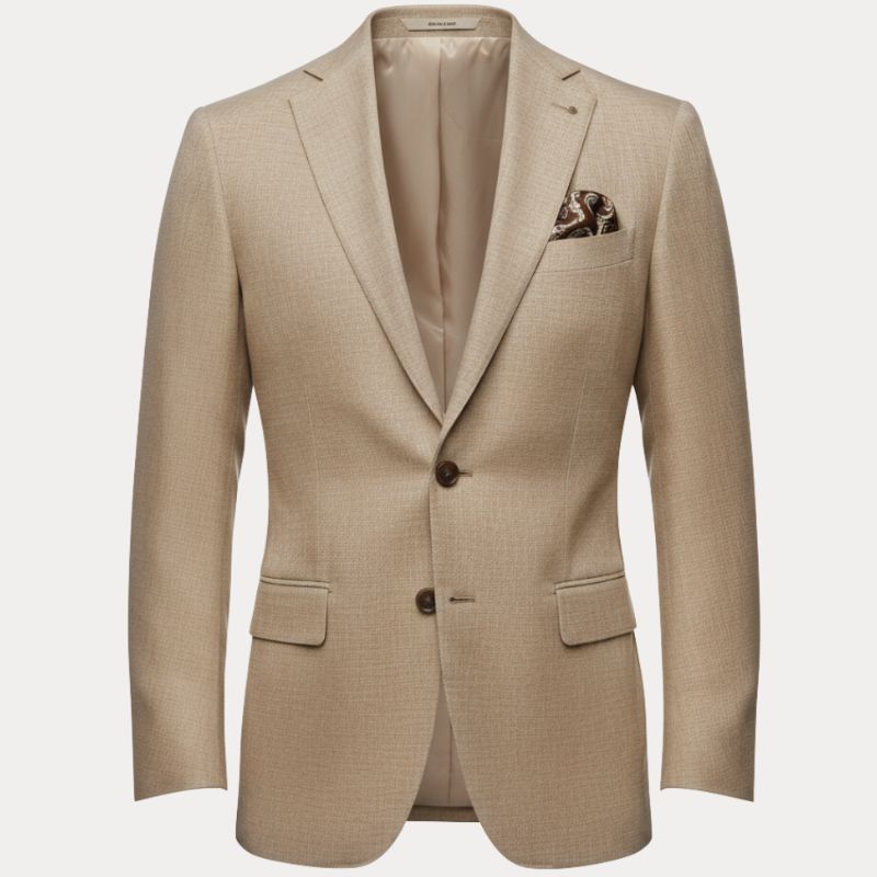Blazer homme à deux boutons avec poches plaquées 5