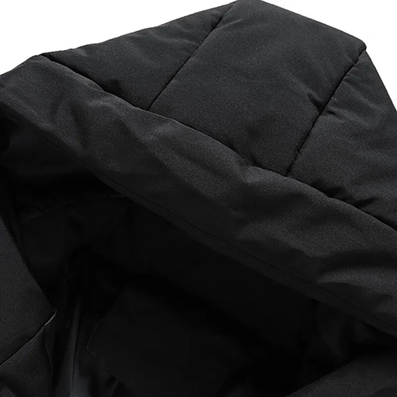 Doudoune pour homme avec capuche et cordon de serrage 5