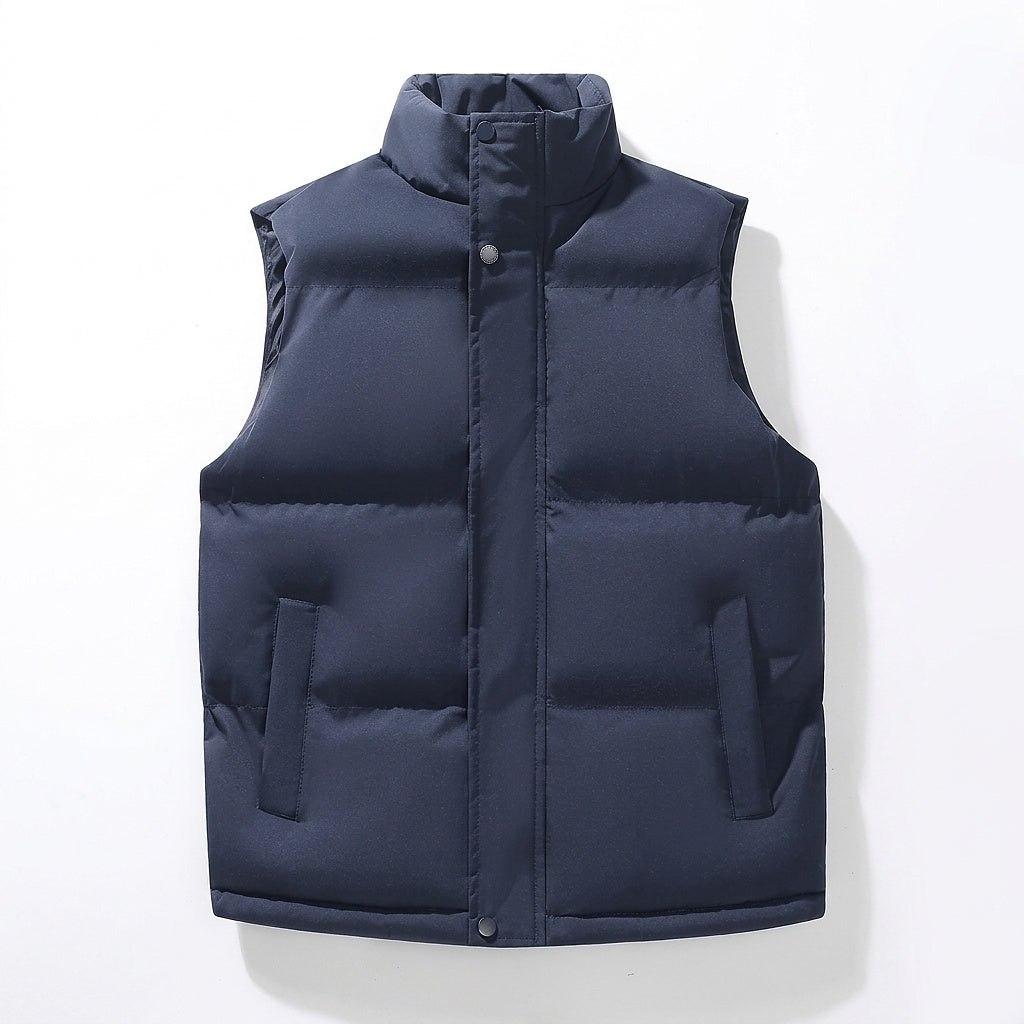 Gilet matelassé pour femme avec col montant 7