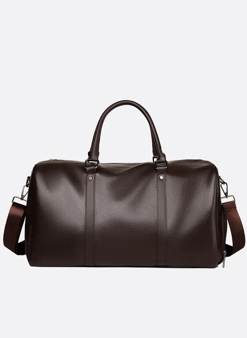 Sac de sport texturé pour homme avec poignées supérieures 5