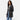 Blazer oversize à deux boutons pour femme 2