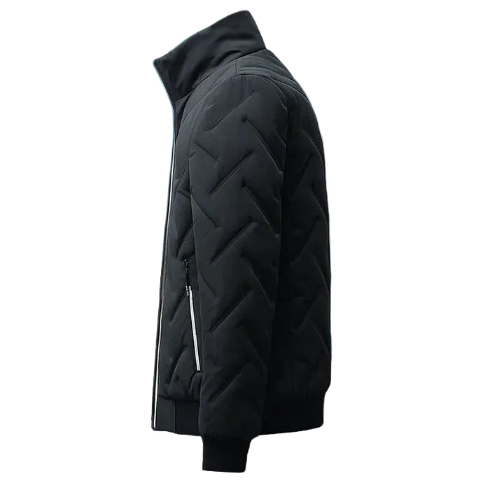 Blouson Bomber Homme Hiver Matelassé & Coupe "Casual Chic"-Gigié