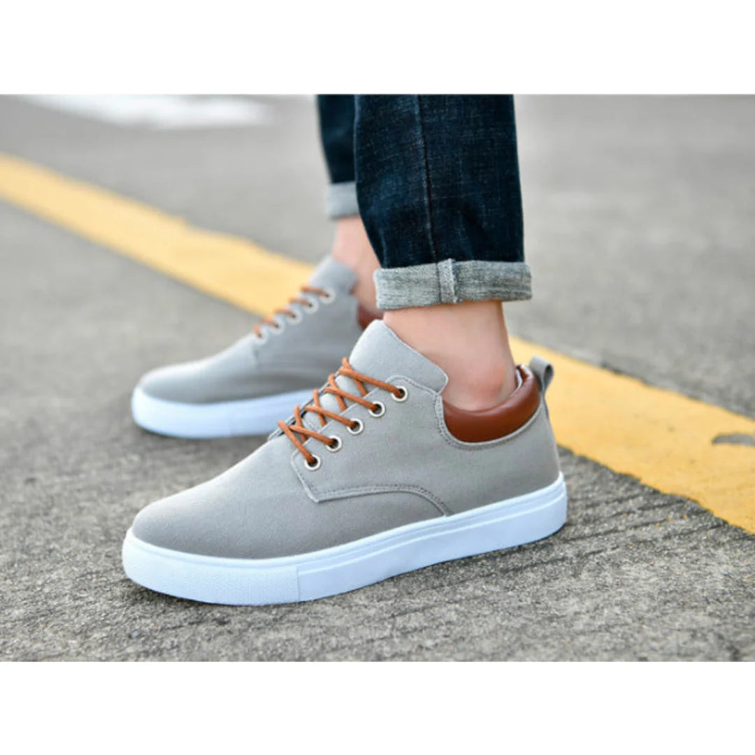 Chaussures Homme Basses à Lacets avec Semelle Plate-Gigié