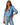 Chemise boutonnée en jean pour femme 1