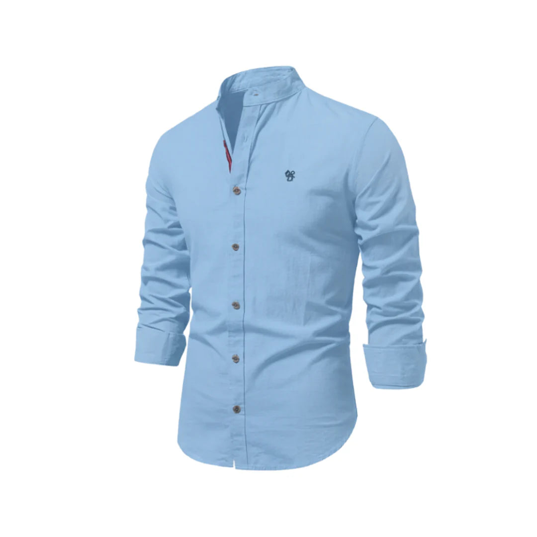 Chemise Homme Manches Longues À Boutons-Gigié
