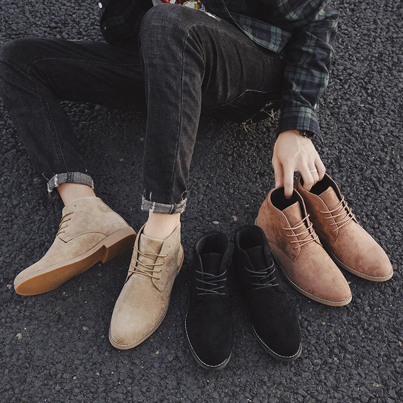 Desert Boots Homme À Lacets-Gigié