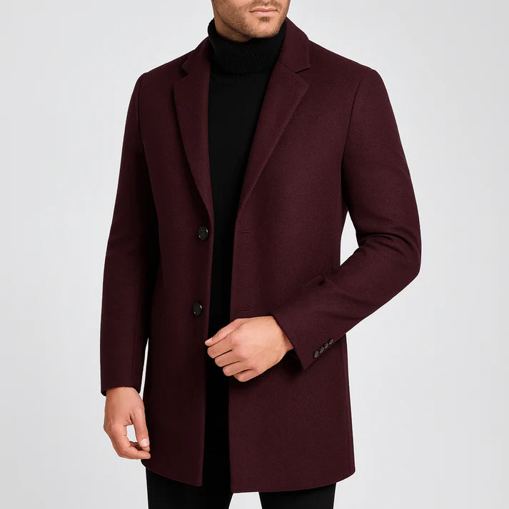 Manteau Long Classique Coupe Élégante-Gigié