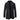 Manteau long pour homme avec col montant, fermeture éclair et boutons 1
