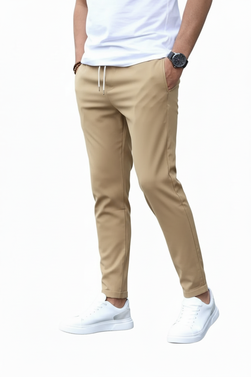 Pantalon pour Homme à Coupe Ajustée-Pants Male-Gigié