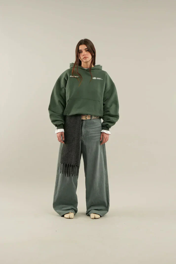 Sweat À Capuche Oversize Streetwear Imprimé Dos "Withlove"-Gigié