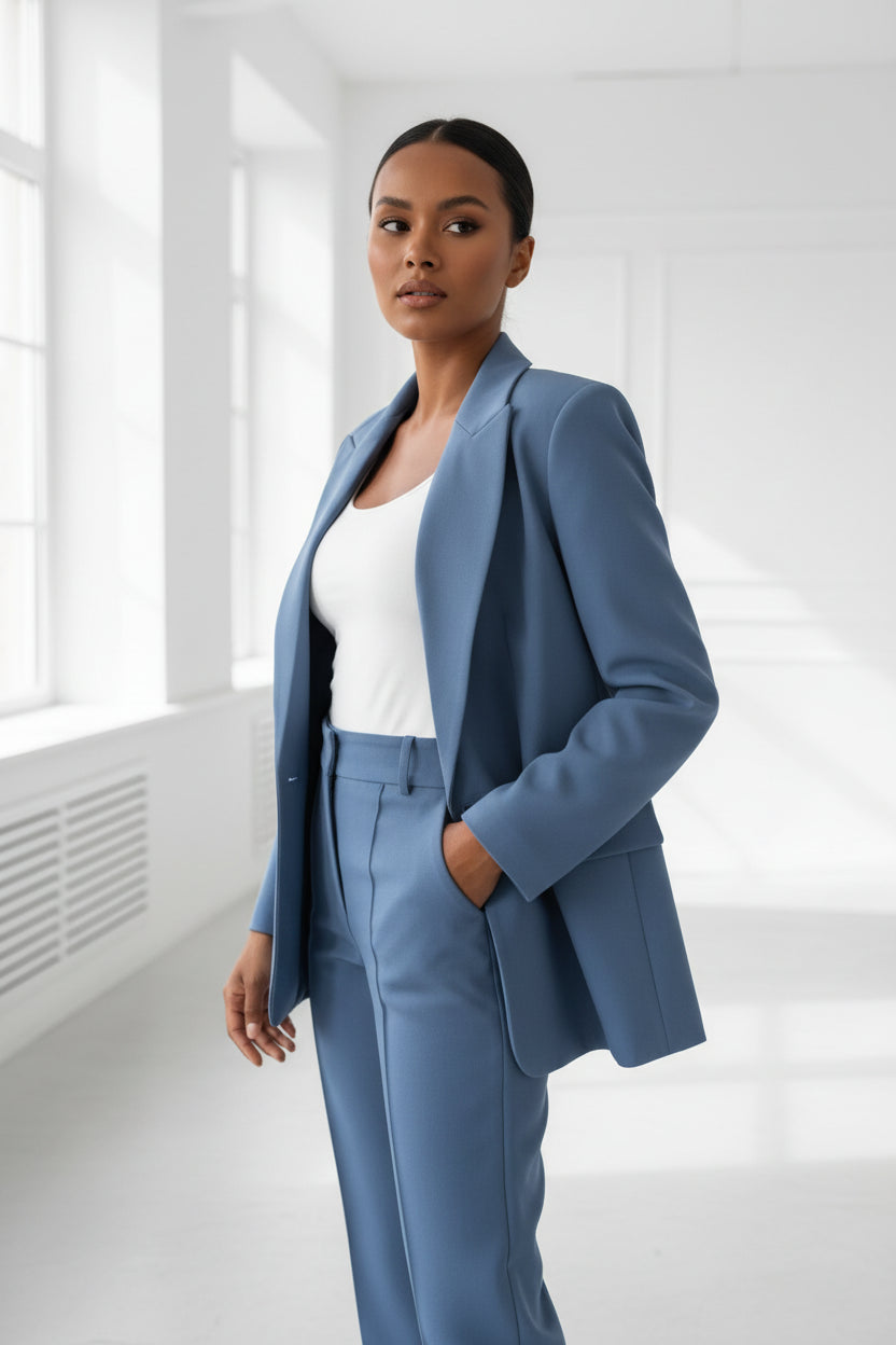 Tailleur Pantalon Femme 2 Pièces-Gigié