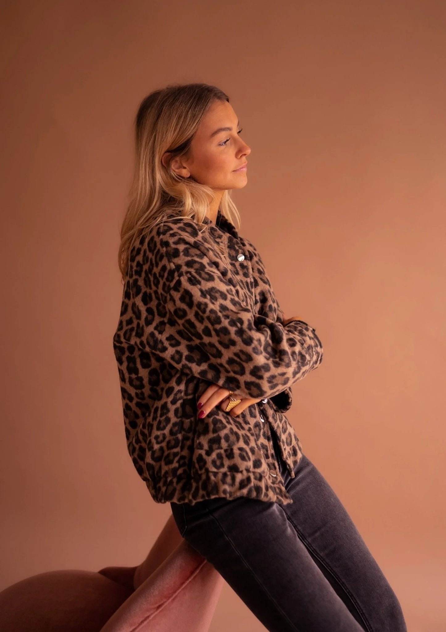 Veste Femme Imprimé Léopard-Gigié
