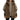 Veste oversize à capuche en fausse fourrure pour femme 1