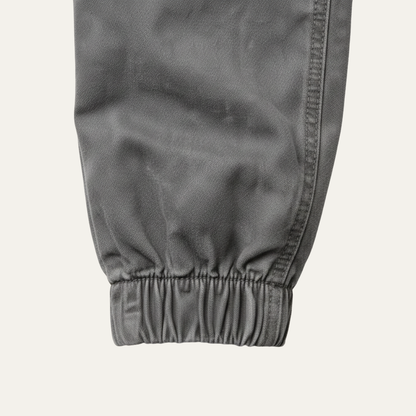 Pantalon cargo homme avec bas élastiques