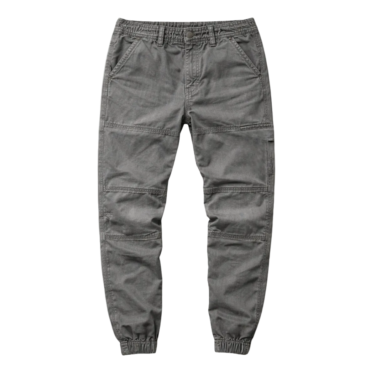 Pantalon cargo homme avec bas élastiques