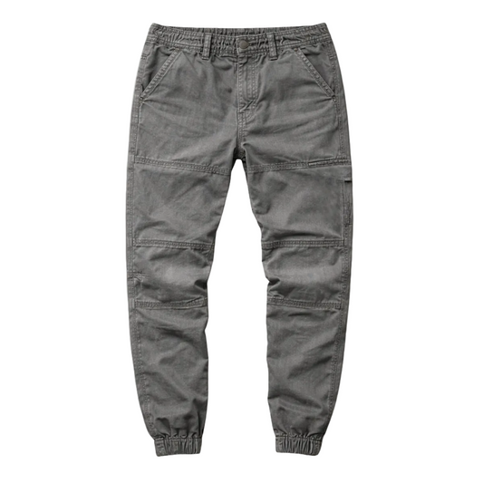 Pantalon cargo homme avec bas élastiques