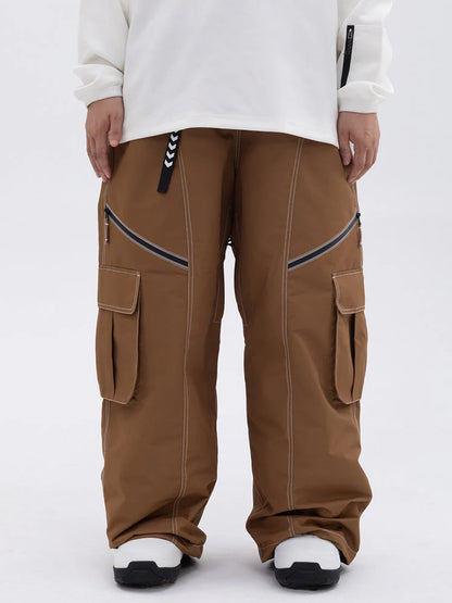 Pantalon Cargo avec Poches Utilitaires et Détails Zippés pour homme