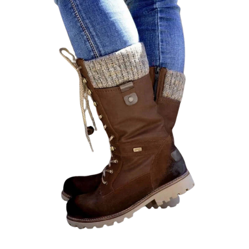Bottes d’Hiver Imperméables pour Femme – Chaudes, Antidérapantes & Confortables