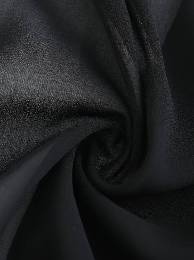 Blouse courte transparente à nouer sur le devant avec manches courtes pour femme