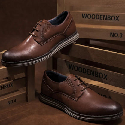 Baskets Derby à lacets pour homme avec semelle contrastante 16