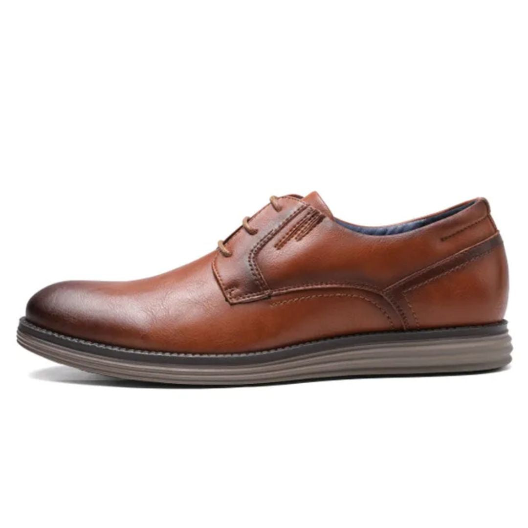 Baskets Derby à lacets pour homme avec semelle contrastante 6