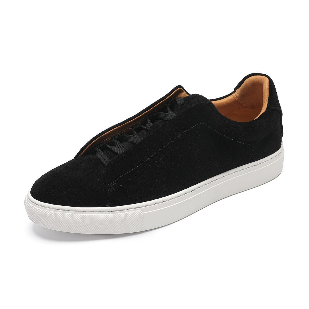 Baskets basses en daim pour homme 5