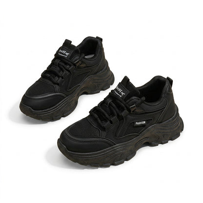Baskets chunky à plateforme et lacets pour femme 3