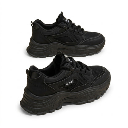 Baskets chunky à plateforme et lacets pour femme 6