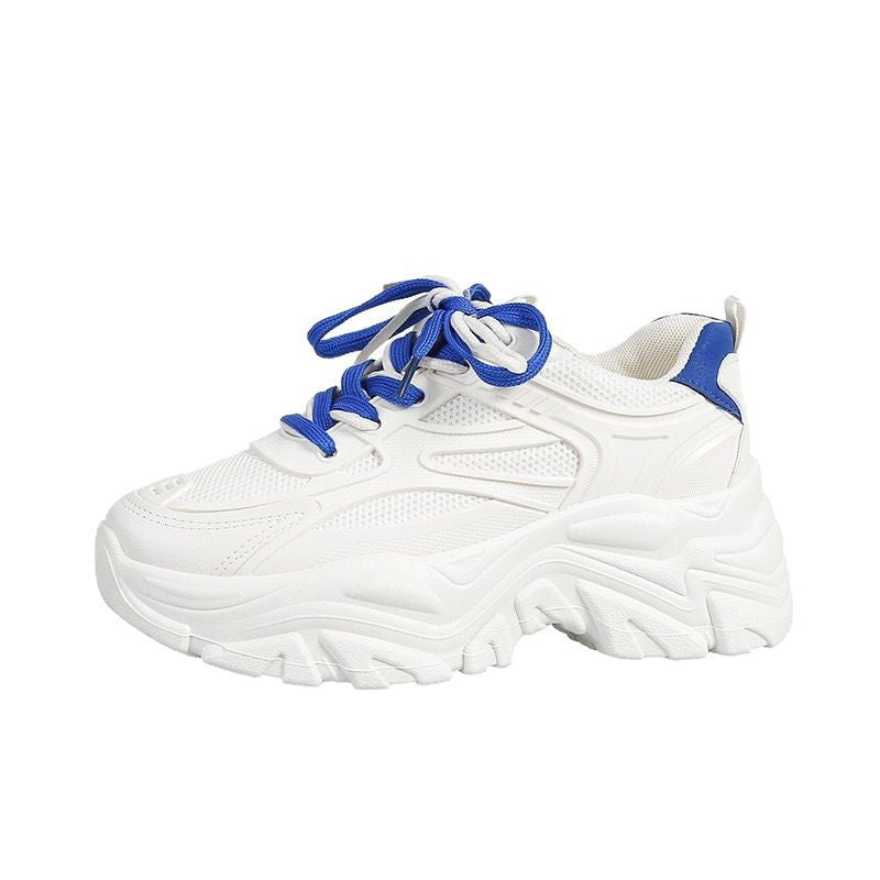 Baskets chunky à plateforme pour femme avec empiècements en mesh 5
