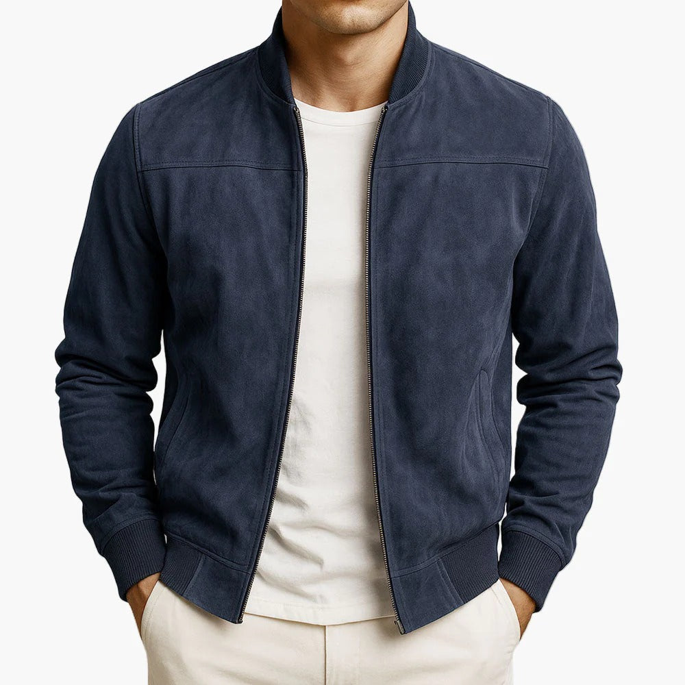 Blouson Bomber Homme Zippé-Gigié