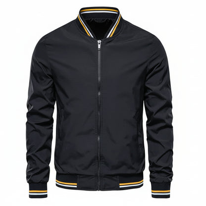 Veste Bomber Homme Zippée Style Casual-Gigié