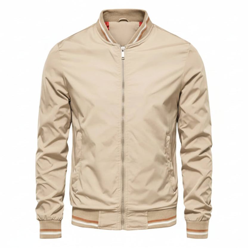 Veste Bomber Homme Zippée Style Casual-Gigié