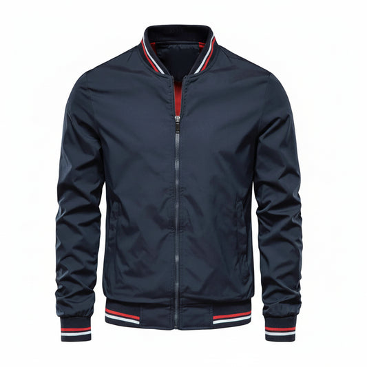Veste Bomber Homme Zippée Style Casual-Gigié