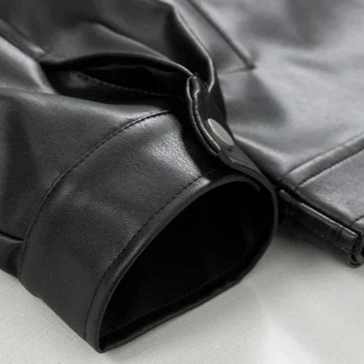 Blouson Bomber pour Homme avec Col Revers et Fermeture Éclair 3