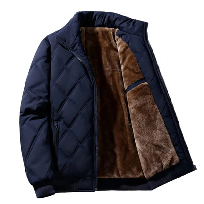 Blouson Homme Hiver Matelassé Doublure Polaire-Gigié