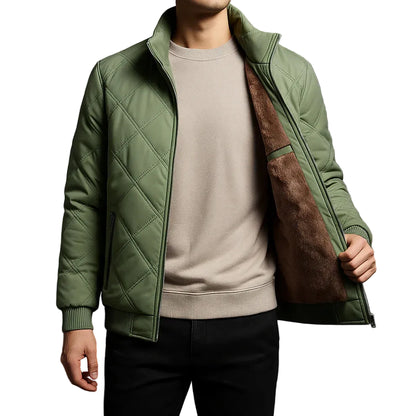 Blouson Homme Hiver Matelassé Doublure Polaire-Gigié