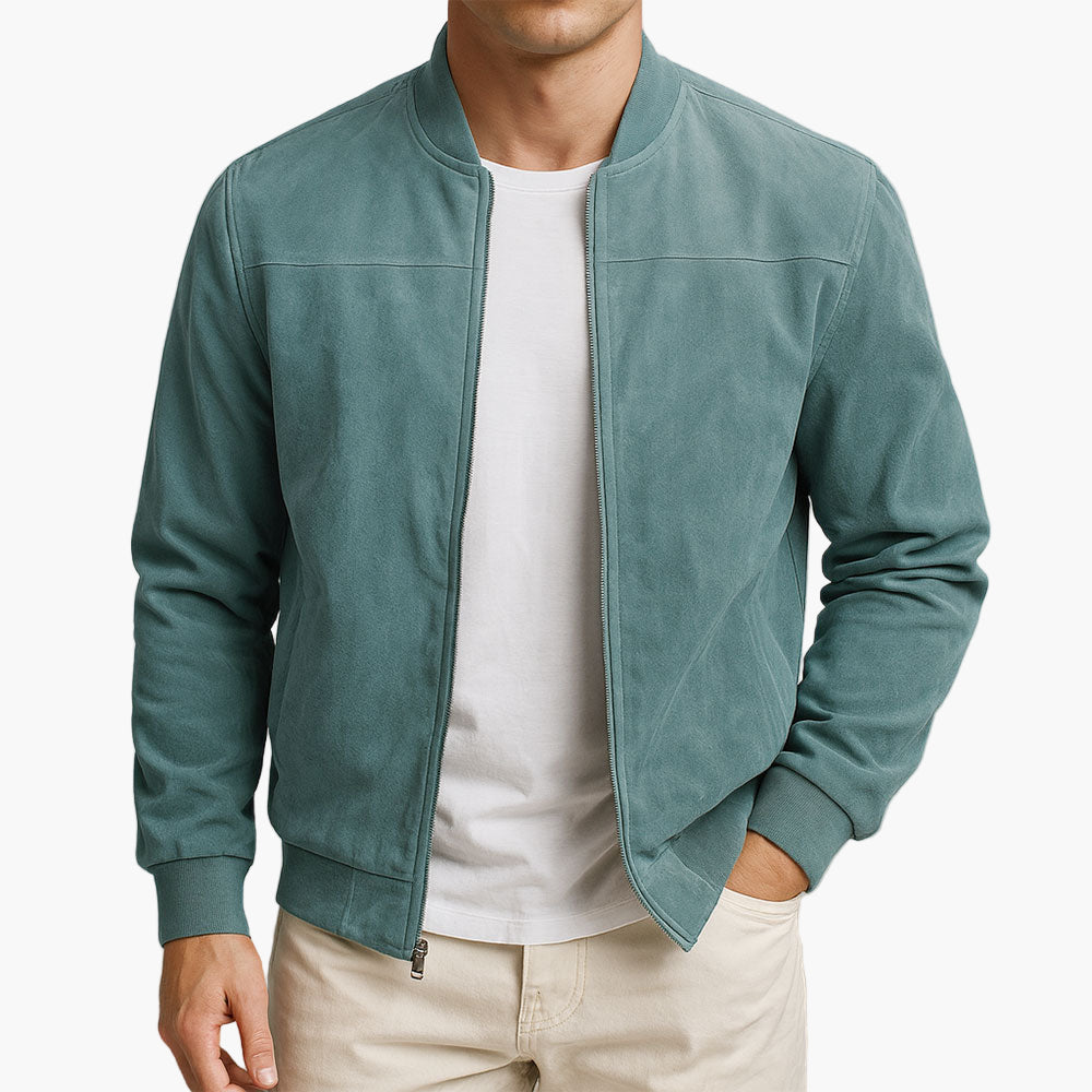 Blouson bomber pour homme avec col montant 2