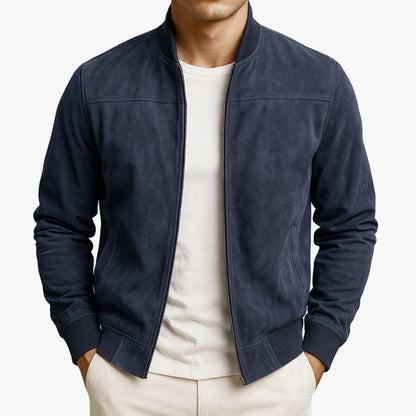 Blouson bomber pour homme avec col montant 4