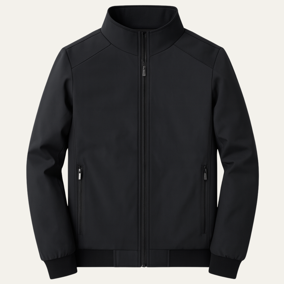 Bomber homme à col montant doublé en polaire 3