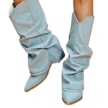 Bottes Hautes Femme À Enfiler-Gigié