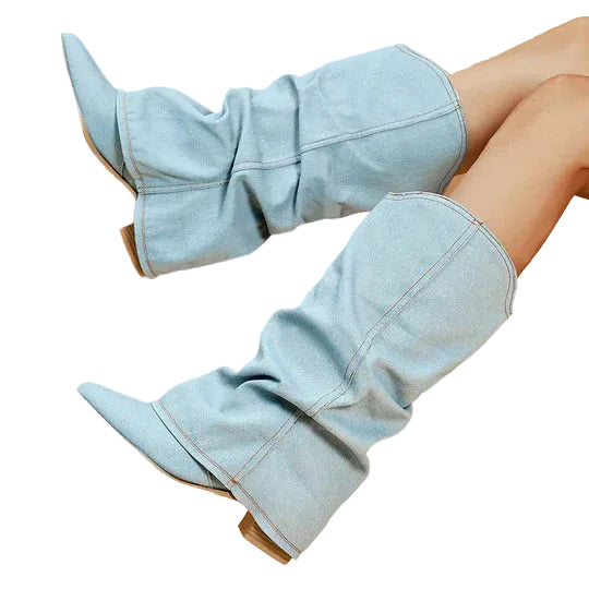 Bottes Hautes Femme À Enfiler-Gigié
