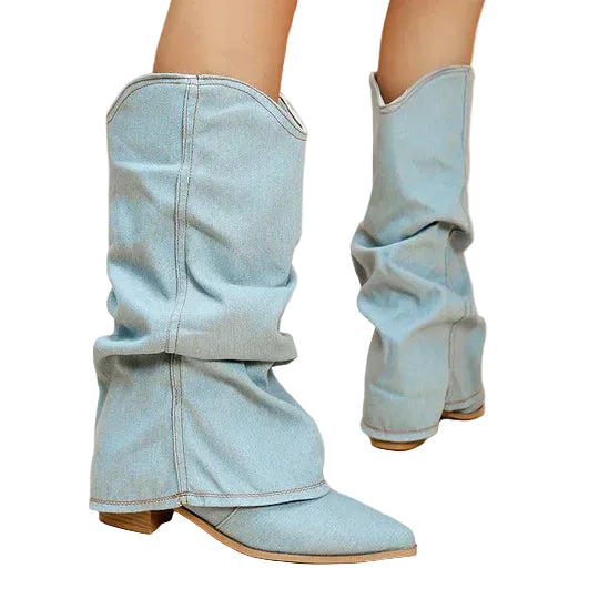 Bottes Hautes Femme À Enfiler-Gigié