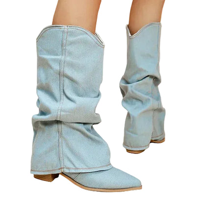 Bottes Hautes Femme À Enfiler-Gigié