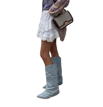 Bottes Hautes Femme À Enfiler-Gigié