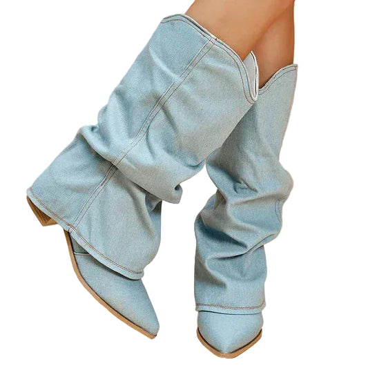 Bottes Hautes Femme À Enfiler-Gigié