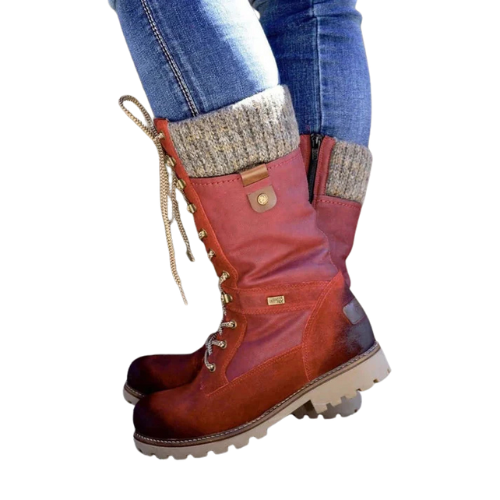 Bottes d’Hiver Imperméables pour Femme – Chaudes, Antidérapantes & Confortables-Gigié