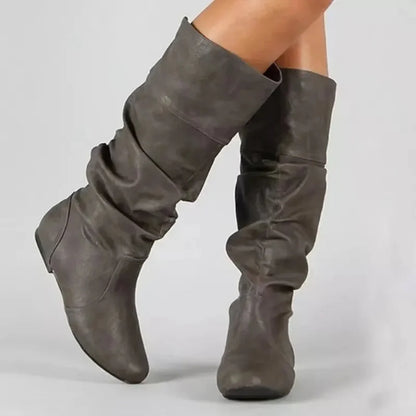 Bottes Cowboy Femme Mi-mollet Style Western-Gigié