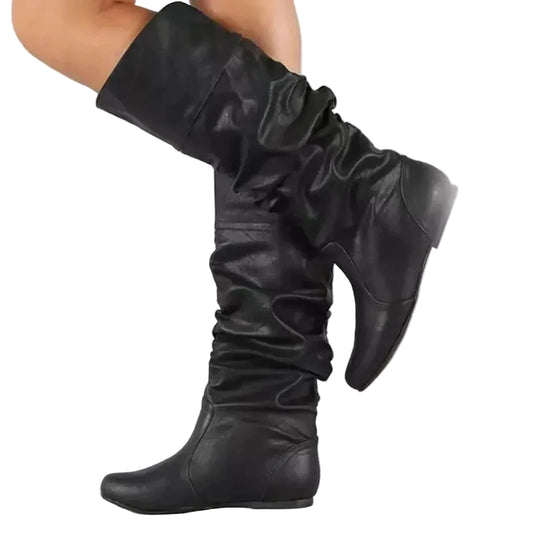 Bottes Cowboy Femme Mi-mollet Style Western-Gigié