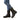 Bottes mi-mollet à lacets pour femme avec fermetures éclair latérales et boucle 5