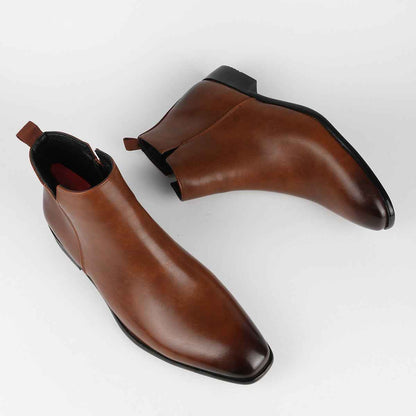 Bottines Chelsea pour homme avec tirettes 7